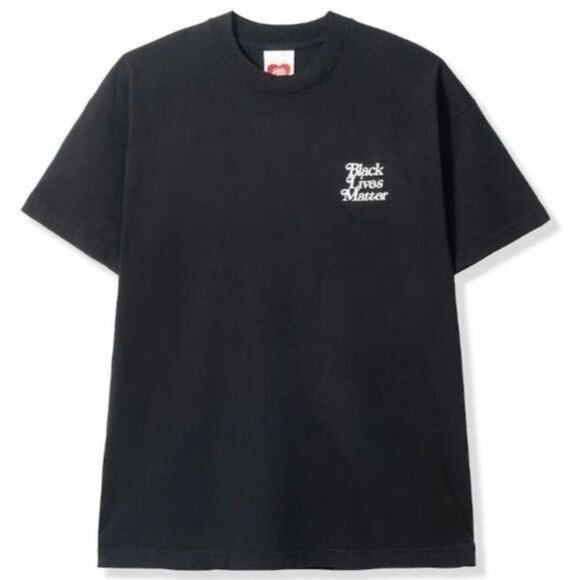 Girls Don’t Cry “BLACK LIVES MATTER” Tee in Black - Picture 1 of 5